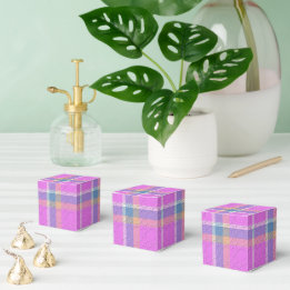 Caja Para Regalos  Decorative Plaid
