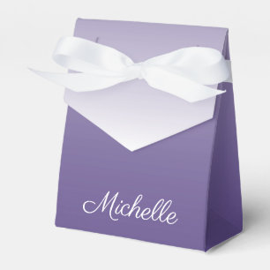 Caja Para Regalos Degradado oscuro ultravioleta personalizado