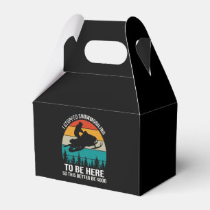 Caja Para Regalos Dejé de practicar motos de nieve para estar aquí