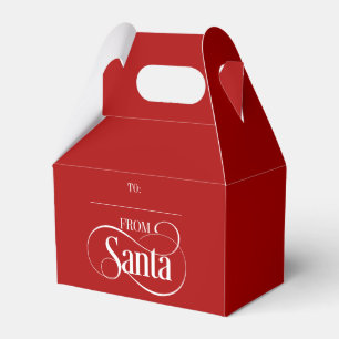 Caja Para Regalos Del feriado de Navidades de Santa Claus