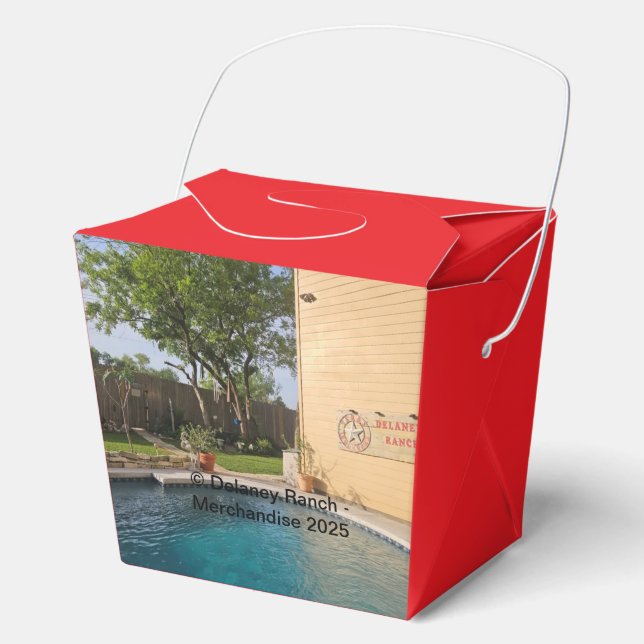 Caja Para Regalos Delaney Favor Box (Anverso)