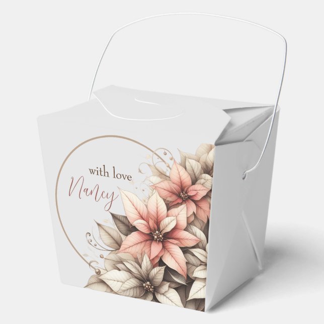 Caja Para Regalos Delicate Pastel Floral Gift Box (Anverso)