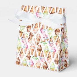 Caja Para Regalos Deliciosos Helados