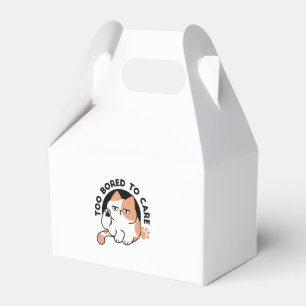 Caja Para Regalos Demasiado Aburrido para Importar – Frase Divertida