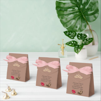 Caja Para Regalos Demasiado Glam para Preocuparse – Frase Chic