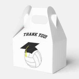 Caja Para Regalos Deportes de graduación de voleibol