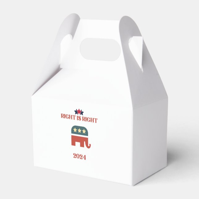CAJA PARA REGALOS DERECHO: CONSERVADOR REPUBLICANO 2024 (Front Side)