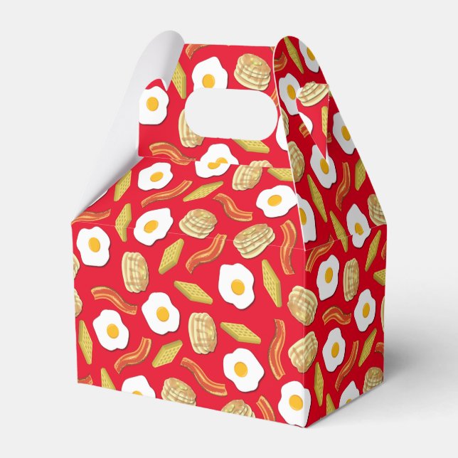 Caja Para Regalos Desayuno Brunch Cumpleaños (Front Side)