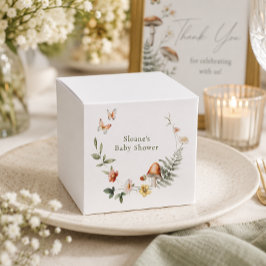 Caja Para Regalos Desayuno de Boda de Champiñones del Bosque Encanta