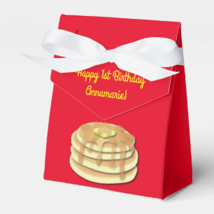 Caja Para Regalos Desayuno de panqueques Brunch Niños de fiesta de