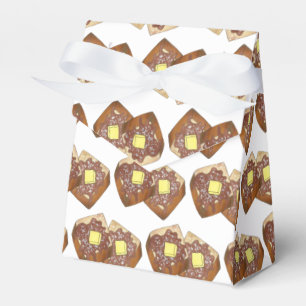 Caja Para Regalos Desayuno francés con mantequilla y jarabe