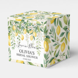 Caja Para Regalos Desayuno Nupcial de Flor de Limón