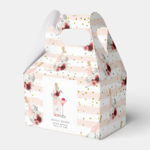 Caja Para Regalos Desayuno Nupcial Pétalos y Prosecco