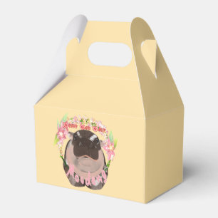 Caja Para Regalos ¡Deseándote a ti y a Moodeng un feliz Año Nuevo!