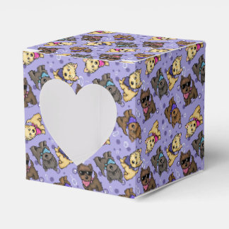 Caja Para Regalos Desfile de Cairn Terrier KiniArt