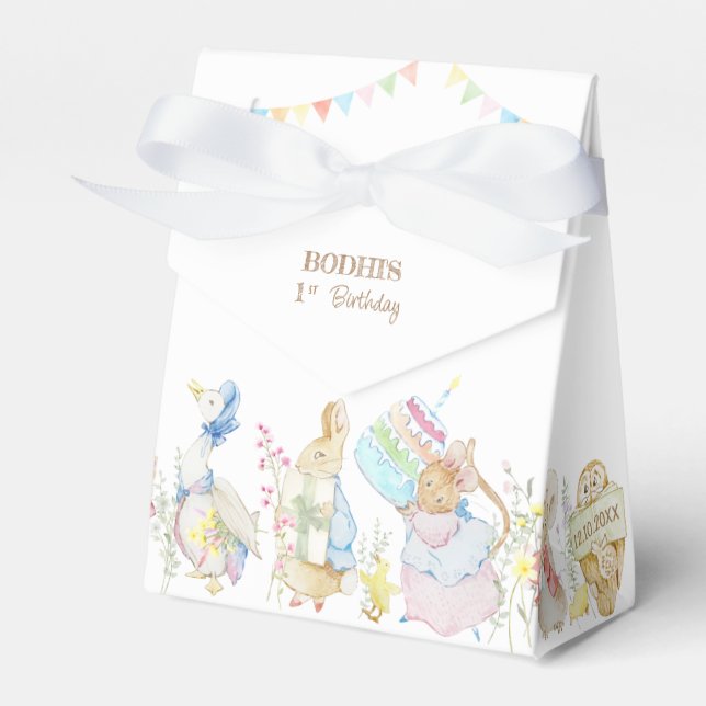 Caja Para Regalos Desfile de cumpleaños de Peter the Rabbit (Front Side)
