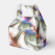 Desorden en espiral verde con tono metalizado opac