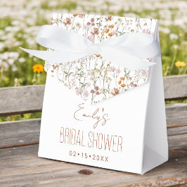 Caja Para Regalos Despedida de soltera bohemio de flores silvestres 