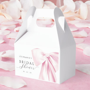 Caja Para Regalos Despedida de soltera con lazo rosa
