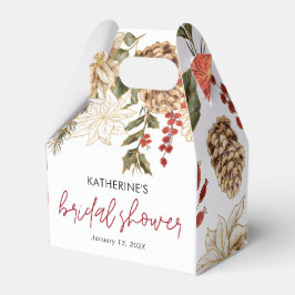 Caja Para Regalos Despedida de soltera de invierno de Navidad