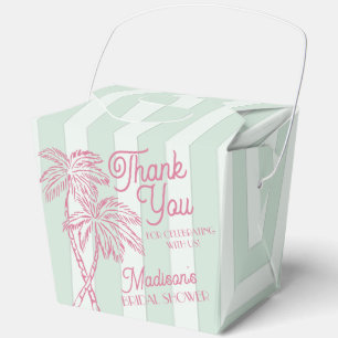 Caja Para Regalos Despedida de soltera en la playa pastel de Palm Sp