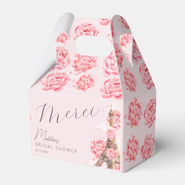 Caja Para Regalos Despedida de soltera en París (Front Side)