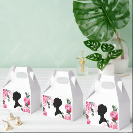 Caja Para Regalos Despedida de soltera floral rosa