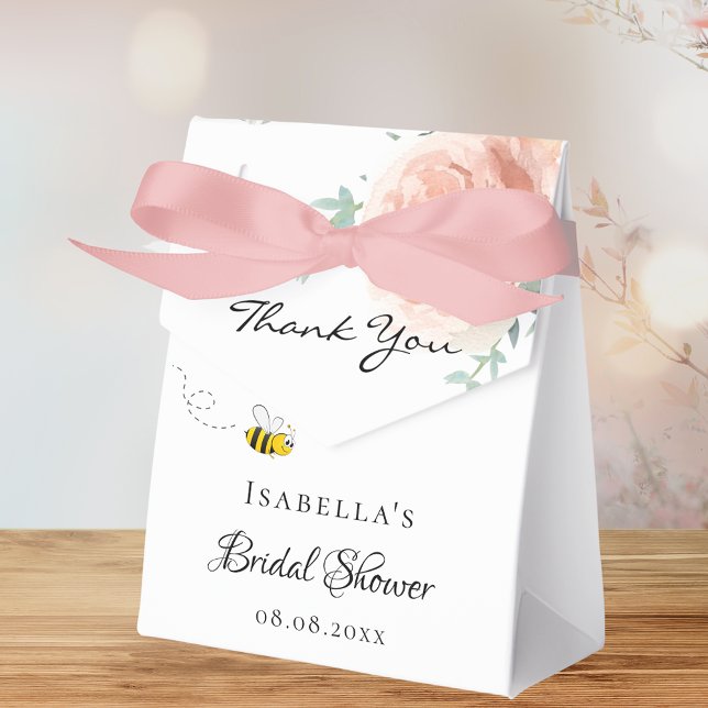 Caja Para Regalos Despedida de soltera futura novia rosa floral grac (Subido por el creador)
