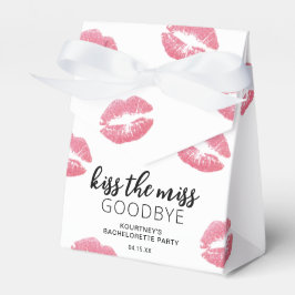 Caja Para Regalos Despedida de soltera Kiss The Miss Goodbye