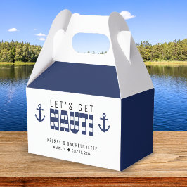 Caja Para Regalos Despedida de soltera Let's Get Nauti