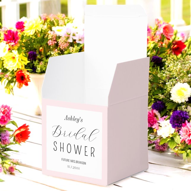 Caja Para Regalos Despedida de soltera rosa  (Subido por el creador)