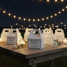 Caja Para Regalos Detalles de boda personalizados para snack de medi