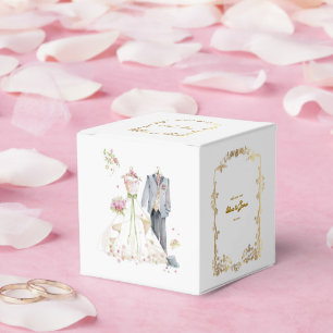 Caja Para Regalos Detalles personalizados Novia y Novio No 2