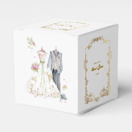 Caja Para Regalos Detalles personalizados Novia y Novio No 2