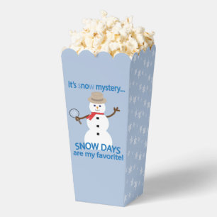 Caja Para Regalos Detective Snowman divertido y divertido hace días