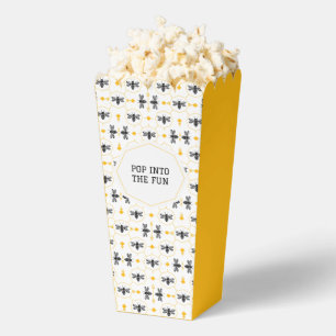 Caja Para Regalos Día de la Abeja Amarillo Moderno Panal Dulce Cumpl