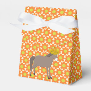 Caja Para Regalos Día de los muertos en el burro mexicano