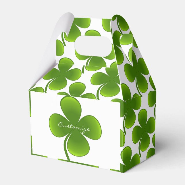 Caja Para Regalos Día de San Patricio Shamrock Thunder_Cove (Front Side)