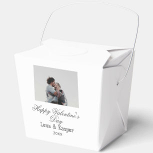 Caja Para Regalos Día de San Valentín feliz foto de pareja moderna s