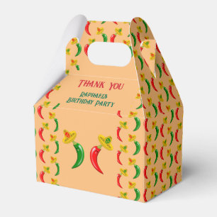 Caja Para Regalos Día del Muerto Personalizado Mexicano del Chilis