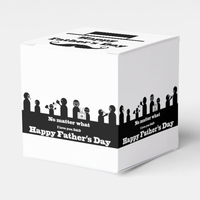 Caja Para Regalos Día del Padre (Costado Anverso)