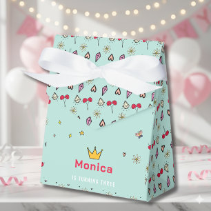 Caja Para Regalos Día mágico lindo personalizado unicornio cumpleaño