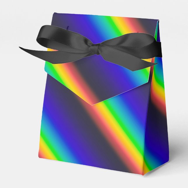 Caja Para Regalos Diagonal del espectro solar (Front Side)