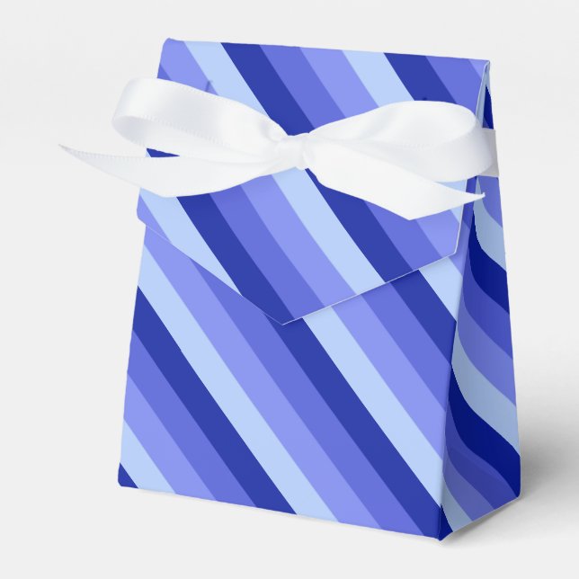 Caja Para Regalos Días Azules Favor Box (Front Side)