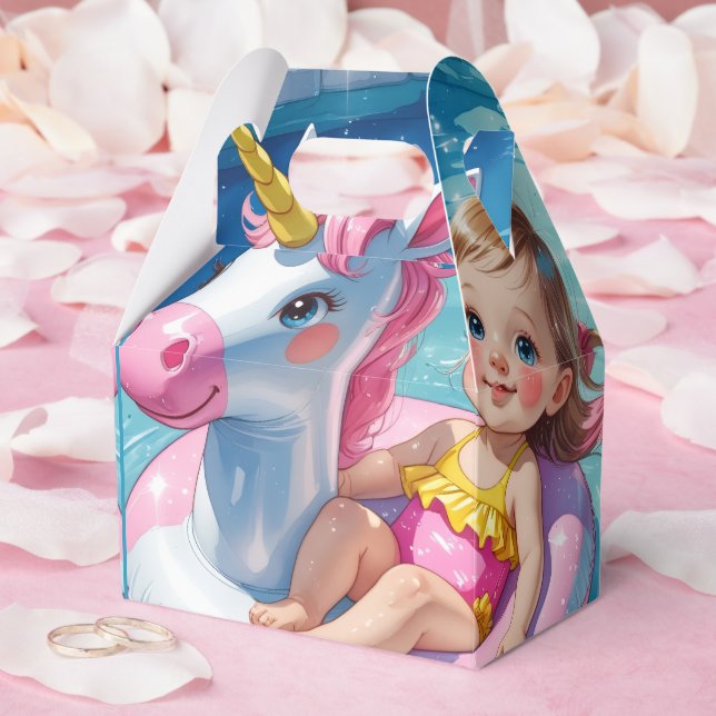 Caja Para Regalos Días de Piscina (Boda)