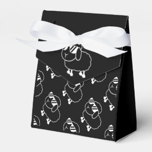 Caja Para Regalos Dibujo animado lindo de las ovejas negras