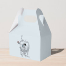 Dibujo de esquiar para bodas de invierno