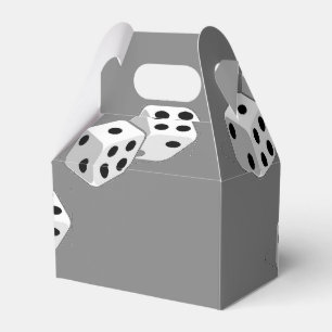 Caja Para Regalos Dices en gris