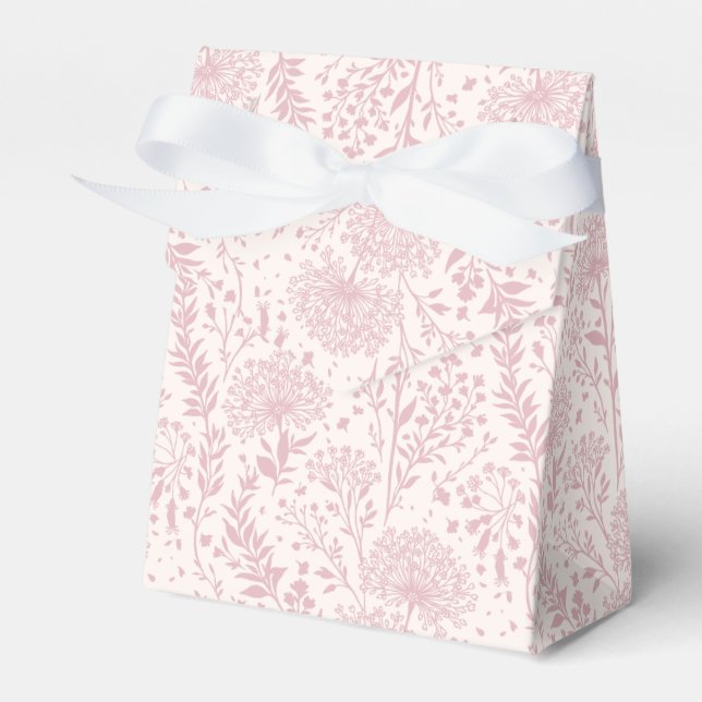 Caja Para Regalos Diente de León Dulce Rosa Silenciada - Neutral (Front Side)