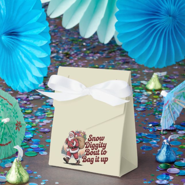 Caja Para Regalos Dignidad de nieve a punto de magullarla Navidades  (Fiesta)